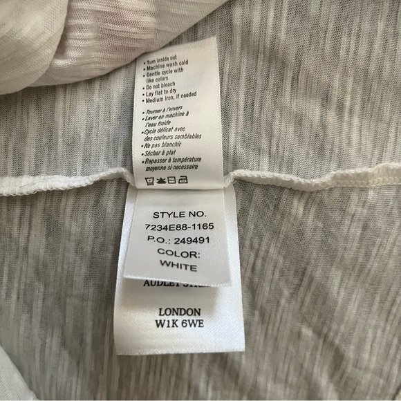 Paige Linnea White Tee - Picture 9 of 10